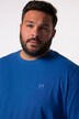 Men+ langærmet T-shirt, Basic, rund hals, op til str. 8 XL