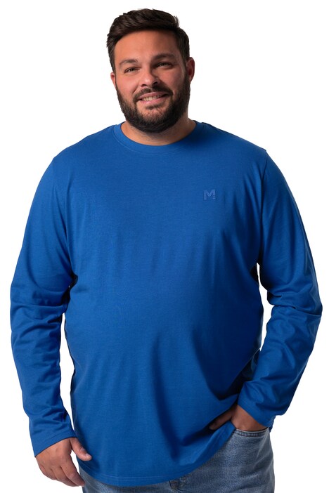 Tričko Men+, dlouhé rukávy, Basic, kulatý výstřih, do 8XL