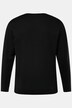 Men+ langærmet T-shirt, Basic, rund hals, op til str. 8XL