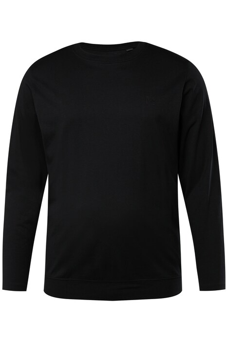 Tričko Men+, dlouhé rukávy, Basic, břišní střih, kulatý výstřih, do 8XL