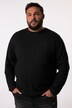 Men+ langærmet T-shirt, Basic, rund hals, op til str. 8XL