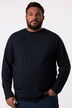 Pitkähihainen Men+-paita, Basic, vatsamitoitus, pyöreä pääntie, suurin koko 8XL