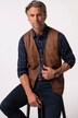 Gilet en cuir Boston Park, encolure en V - jusqu'au 82/84