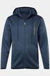 Men+ chaqueta de polar de punto, capucha, hasta la 8 XL