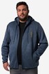 Men+ chaqueta de polar de punto, capucha, hasta la 8 XL