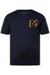 Tričko Men+, břišní střih, krátké rukávy, přední potisk, do 8XL