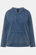 Raw Hem Long Sleeve Hoodie