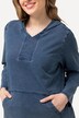 Raw Hem Long Sleeve Hoodie