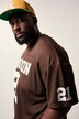 STHUGE T-Shirt, Halbarm, oversized, Mesh, Football-Print, bis 8 XL