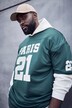 STHUGE T-Shirt, Halbarm, oversized, Mesh, Football-Print, bis 8 XL