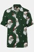 JP1880 Hemd, Halbarm, Weihnachten, Cuba-Kragen, Cuba-Fit, bis 8 XL