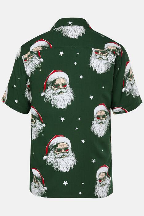 JP1880 Hemd, Halbarm, Weihnachten, Cuba-Kragen, Cuba-Fit, bis 8 XL
