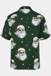 JP1880 Hemd, Halbarm, Weihnachten, Cuba-Kragen, Cuba-Fit, bis 8 XL