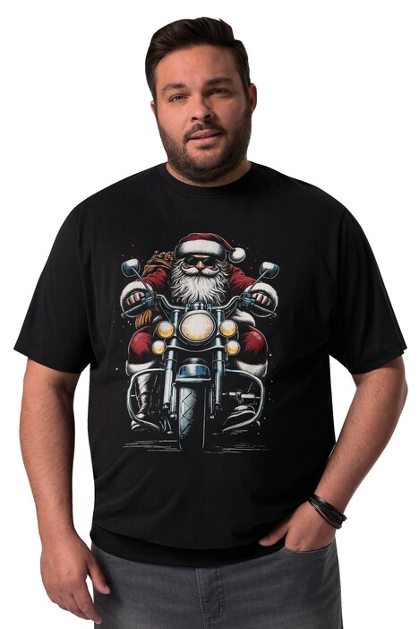 Tričko Men+, břišní střih, krátké rukávy, kulatý výstřih, do 8XL