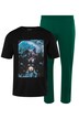 Pyžamo Men+, dvojdílné, tričko, dlouhé kalhoty, do 8XL