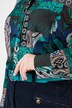 Overhemdblouse, landhuispatroon, overhemdkraag, lange mouwen