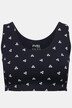 Bustier, ronde hals, zonder beugel, biologisch katoen