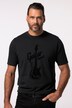 Camiseta JP 1880, media manga, look vintage, cuello redondo, hasta la talla 8 XL