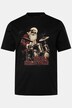 JP 1880 T-shirt, korte mouwen, X-mas print, ronde hals, tot 8XL
