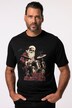 JP 1880 T-shirt, korte mouwen, X-mas print, ronde hals, tot 8XL