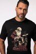 JP 1880 T-shirt, korte mouwen, X-mas print, ronde hals, tot 8XL