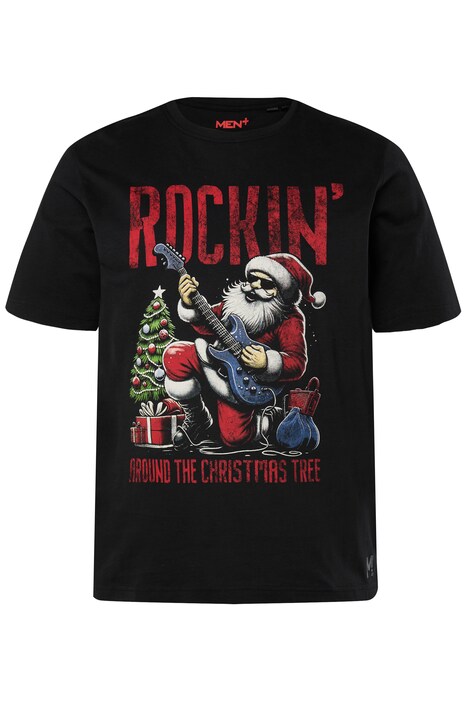 Tričko Men+, krátké rukávy, velký potisk, kulatý výstřih, do 8XL