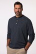 JP 1880 Henley, langærmet, striber, op til 8XL