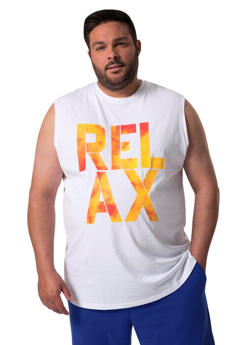 Tílko Men+, velký potisk, kulatý výstřih, do 8XL