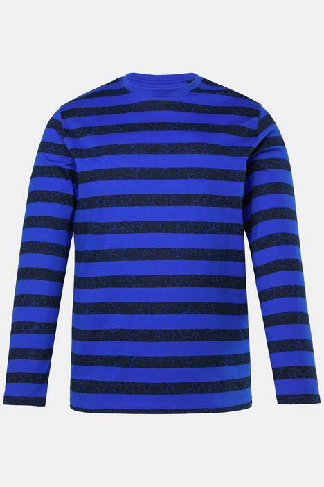 Pyjama deux pièces Men+, pantalon + t-shirt manches longues, rayures - jusqu'au 8 XL