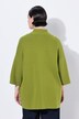 Cardigan oversize, coupe ouverte, col châle et manches courtes