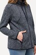 Heather Knit Fleece Jacket
