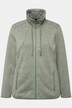 Heather Knit Fleece Jacket