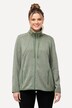 Heather Knit Fleece Jacket