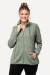 Heather Knit Fleece Jacket