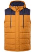 Outdoor vesta Men+, dvojbarevná, kapuce, do 8XL