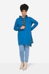 Lang hoodie, hætte, bindebånd, lange ærmer