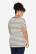 T-shirt rayé BELIEVE, décolleté rond et manches courtes