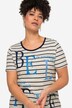 T-shirt rayé BELIEVE, décolleté rond et manches courtes