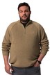 Úpletový troyer Men+, límec se zipem, do 8XL