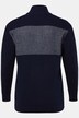 Men+ strikjakke, stående krave, lynlås, op til str. 8XL