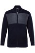 Rozepínací svetr Men+, stojáček, zip, do 8XL