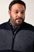 Men+ strikjakke, stående krave, lynlås, op til str. 8XL