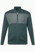 Men+ chaqueta de punto, cuello alzado, cremallera, hasta la 8 XL