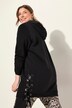 Longline Lace Up Hoodie