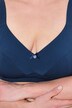 Soutien-gorge souple. Sans armatures. Bretelles larges - bonnet C-E