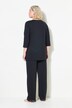 Pyjamas, blondeindsats, V-udskæring, 3/4-ærmer