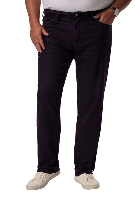 Kalhoty Men+, břišní střih, 5 kapes, super streč, Regular střih, do 8XL