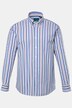 Boston Park stripete skjorte, lange ermer, button-down krage, comfort fit, opptil 8 XL