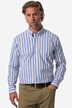 Boston Park stripete skjorte, lange ermer, button-down krage, comfort fit, opptil 8 XL