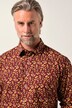 Chemise à fleurs Boston Park. Manches longues, col Kent. Coupe Comfort Fit - jusqu'au 8 XL